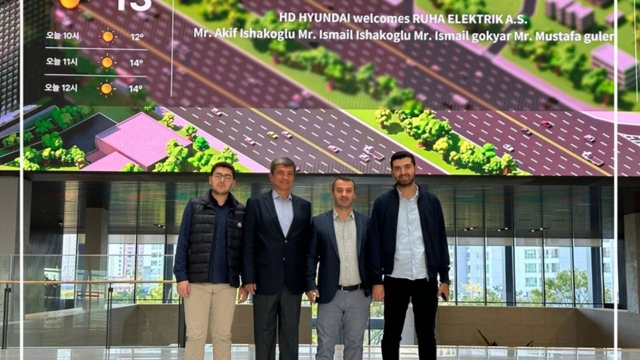 Ruha Elektrik’s Visit to Korea: Strategic Meetings with Hyundai Electric