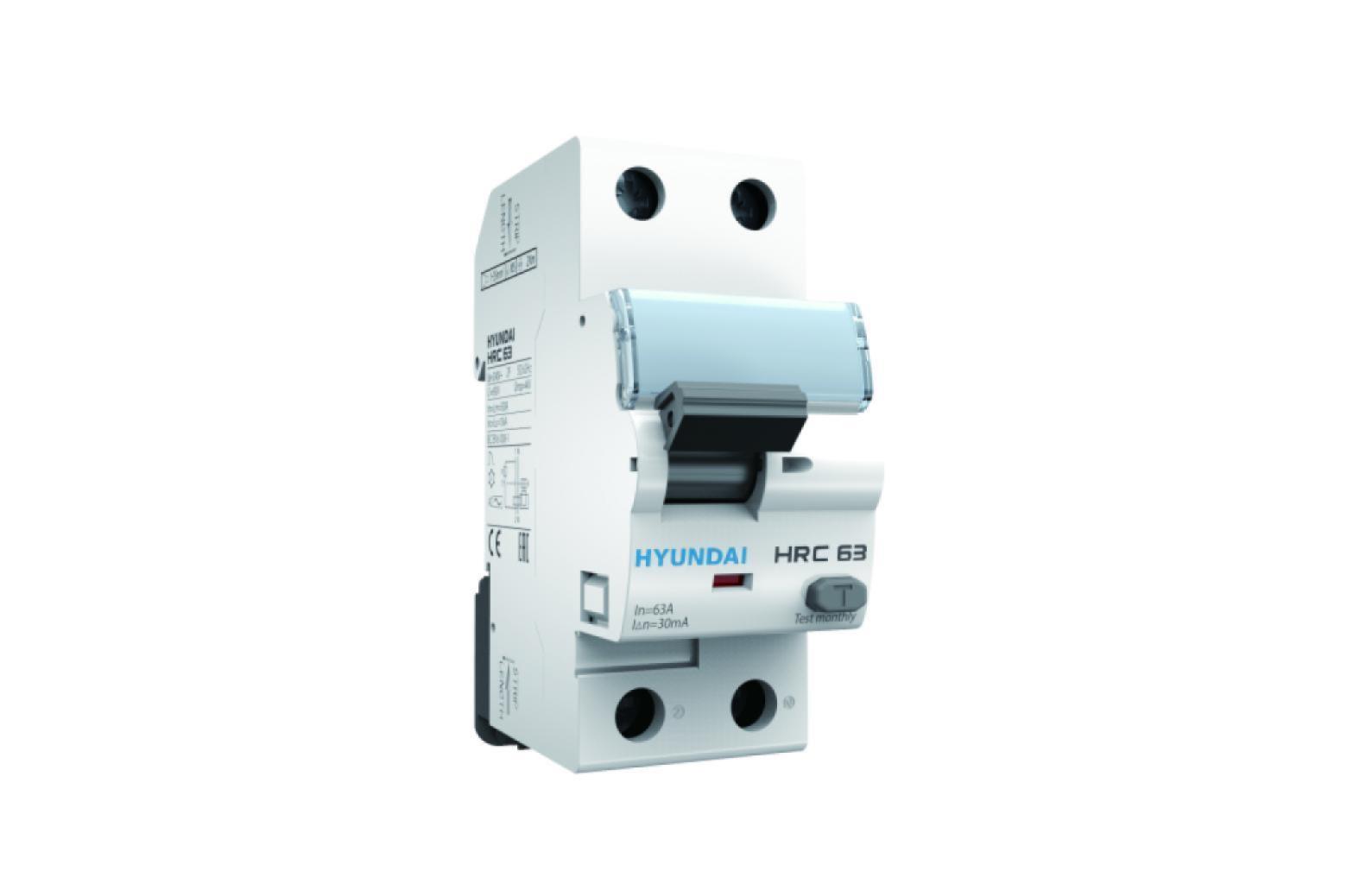 HRC Residual Current Circuit Breakers (2P, 30 mA, Type AC)